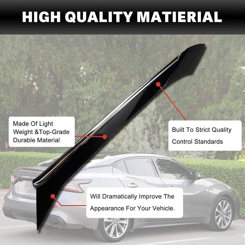 USTAR Rear Quarter Panel Molding Compatible with Nissan Maxima 2016-2021 Replace OE 78873-4RA0A 78873-9DD0A 78873-9DD0B 78873-9DJ1A Left and Right Side - Image 3